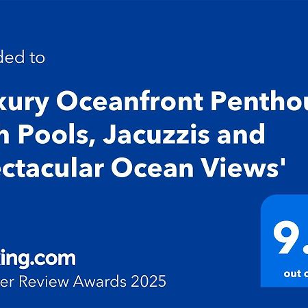 'Luxury Oceanfront Penthouse With Pools, Jacuzzis And Spectacular Ocean Views' Apartment Rosarito Luaran gambar